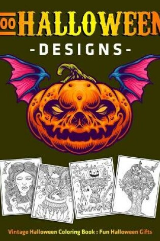 Cover of 100 Halloween Designs