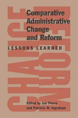 Book cover for Comparative Administrative Change and Reform