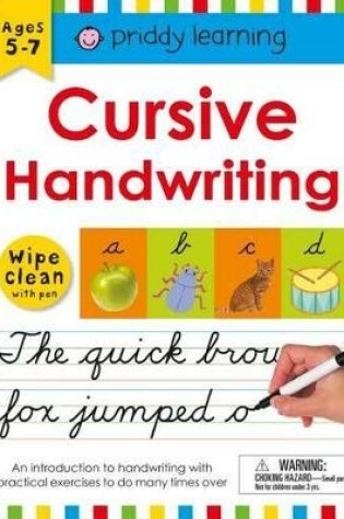 Cover of Wipe Clean Workbook: Cursive Handwriting