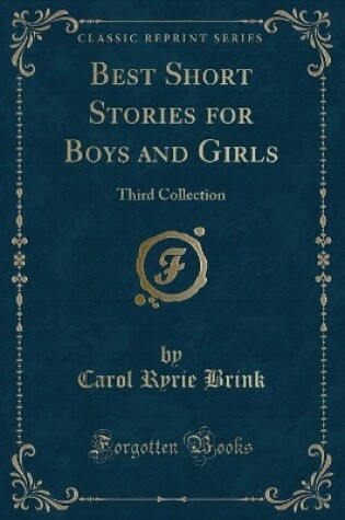 Cover of Best Short Stories for Boys and Girls