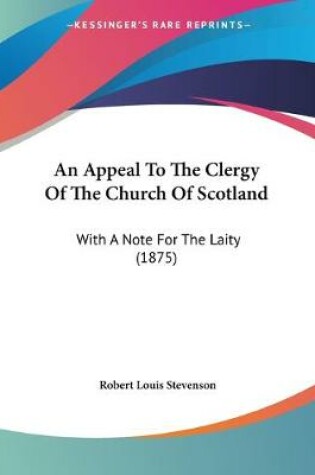 Cover of An Appeal To The Clergy Of The Church Of Scotland