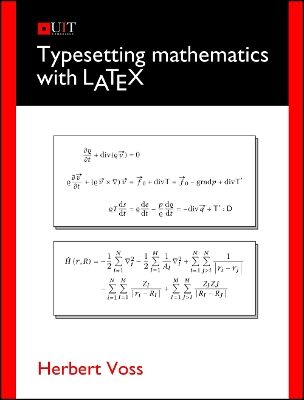 Book cover for Typesetting Mathematics with LaTeX