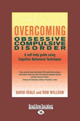 Cover of Overcoming Obsessive Compulsive Disorder