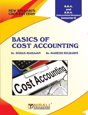 Book cover for Basics of Cost Accounting