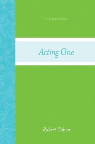 Cover of Acting One