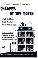 Book cover for Cheaper by the Dozen - Musical