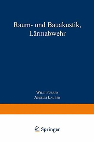 Cover of Raum- Und Bauakustik, Larmabwehr