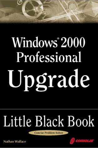 Cover of Windows 2000 Professional Upgrade Little Black Book