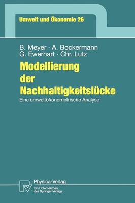 Cover of Modellierung der Nachhaltigkeitslücke