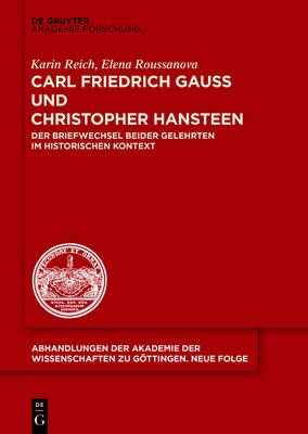 Cover of Carl Friedrich Gauss Und Christopher Hansteen