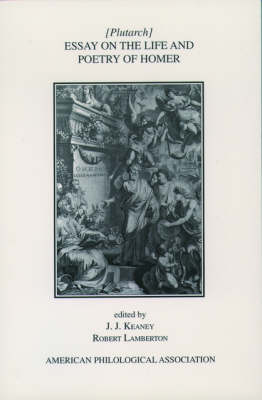 Cover of Essay On the Life and Poetry Of Homer