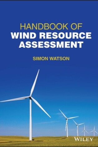 Cover of Handbook of Wind Resource Assessment