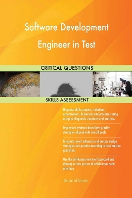 Book cover for Software Development Engineer in Test Critical Questions Skills Assessment