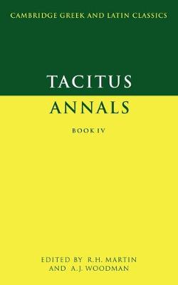 Book cover for Tacitus: Annals Book IV