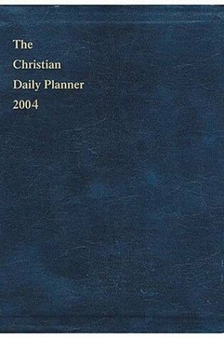 Cover of Christian Daily Planner, the
