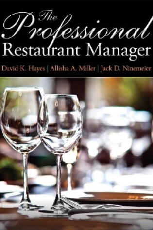 Cover of Professional Restaurant Manager, The
