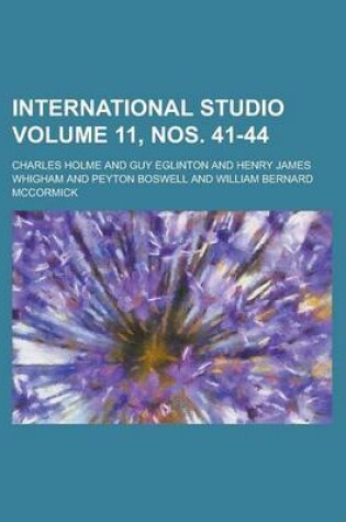 Cover of International Studio Volume 11, Nos. 41-44