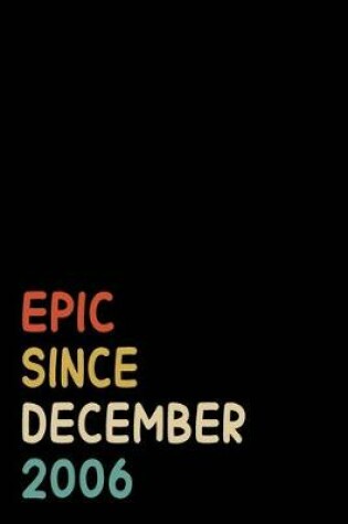 Cover of Epic Since December 2006