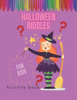 Book cover for Halloween Riddles For Kids