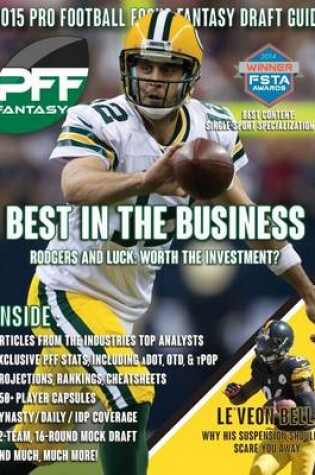 Cover of 2015 Pro Football Focus Fantasy Draft Guide