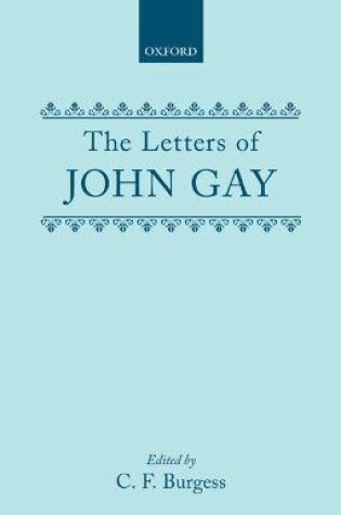 Cover of The Letters of John Gay