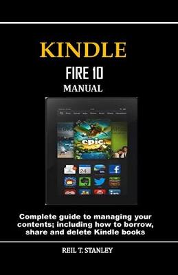 Book cover for Kindle Fire 10 Manual