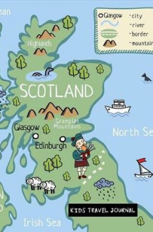 Cover of Scotland Kids Travel Journal