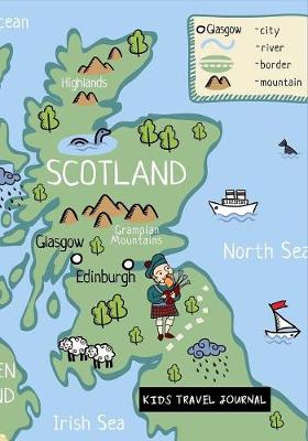 Book cover for Scotland Kids Travel Journal
