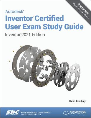 Book cover for Autodesk Inventor Certified User Exam Study Guide