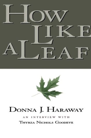 Cover of How Like a Leaf