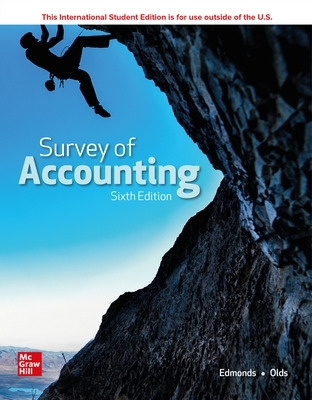 Book cover for ISE Survey of Accounting