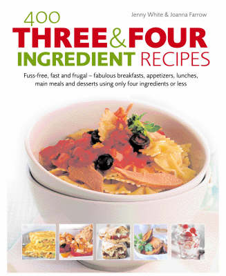 Book cover for 400 Three and Four Ingredient Recipes