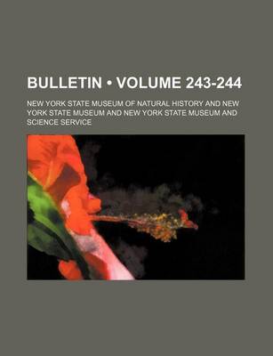 Book cover for Bulletin (Volume 243-244)