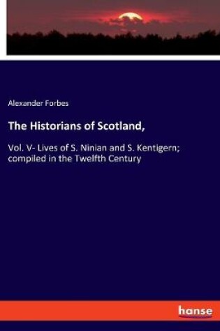 Cover of The Historians of Scotland,