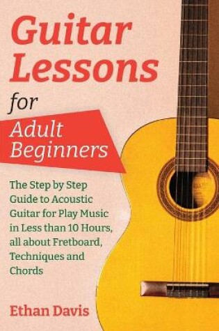 Cover of Guitar Lessons for Adult Beginners