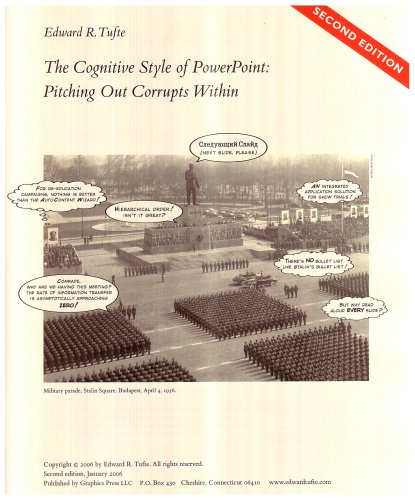 Book cover for Cognitive Style of PowerPoint Pitching