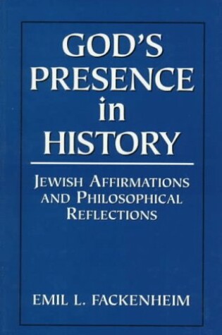 Cover of Gods Presence in History (S/C)