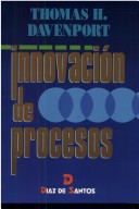 Book cover for Innovacion de Procesos