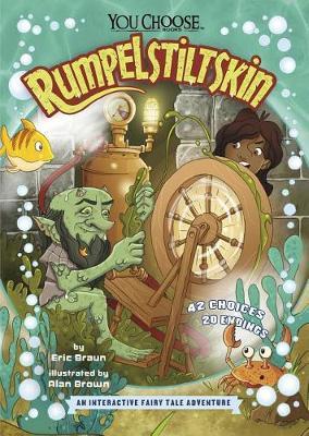 Book cover for Fractured Fairy Tales: Rumpelstiltskin