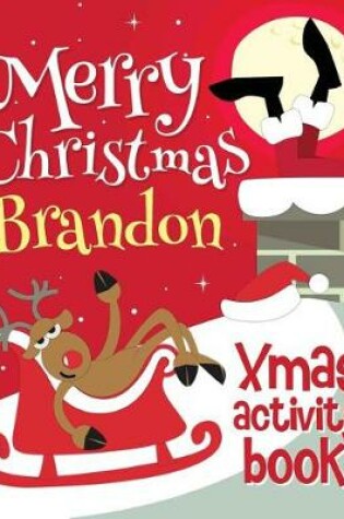 Cover of Merry Christmas Brandon - Xmas Activity Book