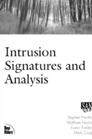 Cover of Intrusion Signatures and Analysis