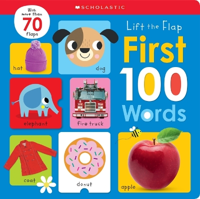 Book cover for First 100 Words: Scholastic Early Learners (Lift the Flap)