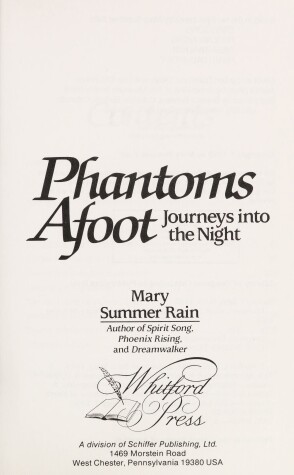 Book cover for Phantoms Afoot