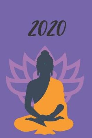 Cover of 2020 dicker Tagebuch Kalender Buddha