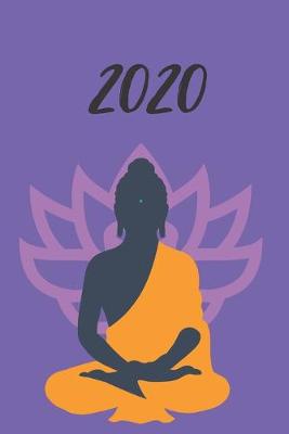 Book cover for 2020 dicker Tagebuch Kalender Buddha