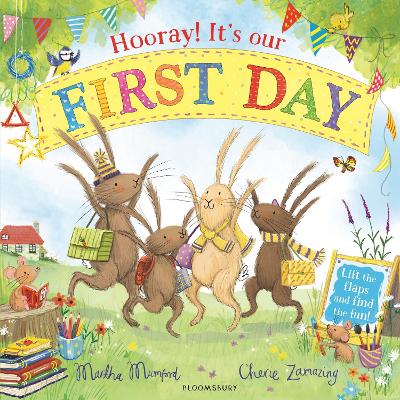 Book cover for Hooray! It's Our First Day