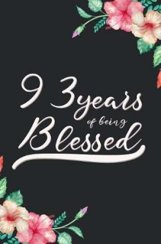 Cover of Blessed 93rd Birthday Journal