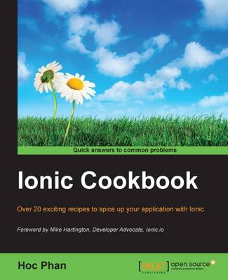 Book cover for Ionic Cookbook