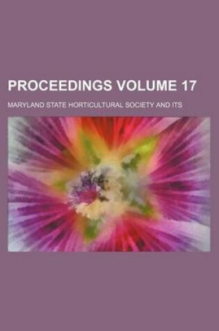 Cover of Proceedings Volume 17