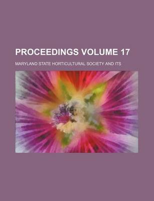 Book cover for Proceedings Volume 17